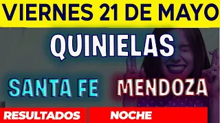 Resultados Quinielas Nocturna de Santa Fe y Mendoza, Viernes 21 de Mayo