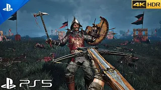 (PS5) Chivalry 2 GAMEPLAY | Ultra High Realistic Graphics [4K HDR 60fps]