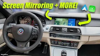 CarPlay & Android Auto for BMW F10! | BimmerTech MMI PRO | FULL INSTALL | F10 535i Build pt.19