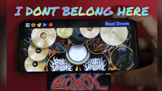 Cromok - I Dont Belong Here Real Drum Cover