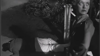 The Letter, opening scene, Bette Davis blasting a guy on the front porch