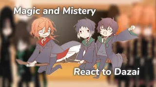 Magic And Mistery React To Dazai