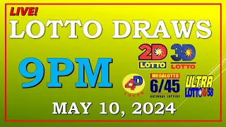 LIVE! 9:00 PM- LOTTO DRAW, MAY 11, 2024@Gaming Channel 15K 36