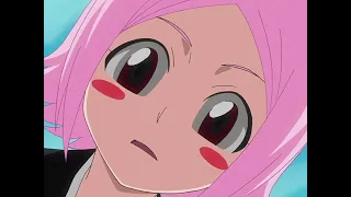 Yachiru Kusajishi's mouth close up (Uvula)