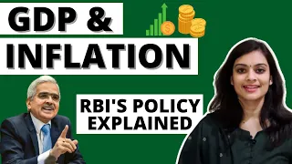 Relation between GDP and Inflation | RBI's 'Accommodative' Monetary Stance | Ayushi Chand