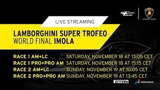 Lamborghini Super Trofeo WORLD FINAL 2017, Imola - AM+LC Race 2