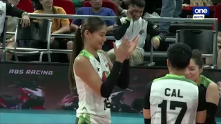 Ivy Lacsina SCORES CONSECUTIVE ACES for Nxled vs Creamline ☄️ | 2024 PVL ALL-FILIPINO CONFERENCE