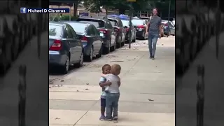 Video of toddlers hugging goes viral