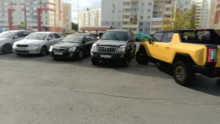 Электро Hummer EV.  Россия . Челябинск.