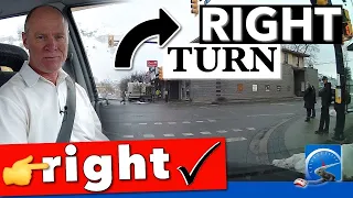 How to Make a Right Turn at an Intersection