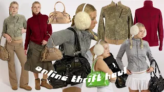 THRIFTING WINTER TRENDS ONLINE | haul + styling