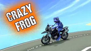 Crazy Frog Dance Meme | Crazy Frog Song as Axel F | Frog Dance Animtion @GummyMemes @MrLavangam