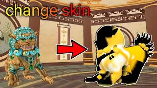 wildcraft yellow ammit 🤣🤣🤣how to change skin with boss story 😂😂😂