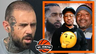 Adam on Big U Sending Him a Cease & Desist Over Luce Cannon's Wild Claims About Nipsey