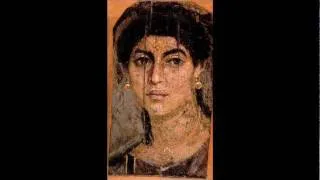 Resurrection of a Dark Fayum Beauty (Photoshop Restoration)