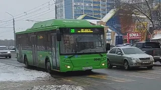 ЛиАЗ-5292.67 (CNG) (Weichai WP7NG280E51 & Fast Gear FC6A140RB) | борт 0045 | Маршрут 20 | Оренбург