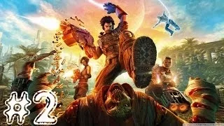 Bulletstorm. Серия 2 [Побег от гигантского колеса]