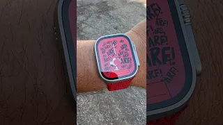 Snoopy Watch-face on the Apple Watch Ultra