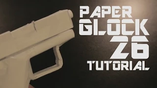 Paper Glock 26 Tutorial (full)