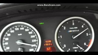 Speed New BMW X5 M50d E70 0-260 km/h Acceleration (ofical video)2016