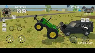 indian vehicles simulator 3d mud mode tochan Johndeere vs Scorpio #indianvehiclesgame