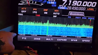 How to set up a brand new yaesu ft710 (for Mike K)