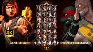 Игра за MK 11 Liu Kang & MK Mobile Hellspawn Scorpion в Mortal Kombat Komplete Edition на PC Expert