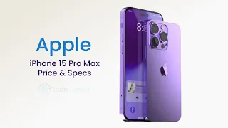 Apple iPhone 15 pro Max Overview and Specs 2023