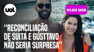 Andressa Suita passa domingo com Gusttavo Lima e brinca: 'Show particular'