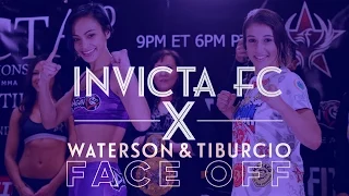 INVICTA FC 10: Atomweight Champion Michelle Waterson and Challenger Herica Tiburcio Weigh-in