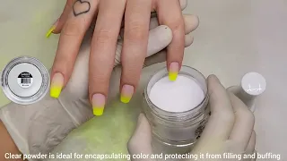 OMBRE DIPPING POWDER TUTORIAL ON NATURAL