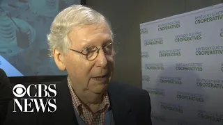 Senate Majority Leader Mitch McConnell thinks impeachment trial will go into 2020