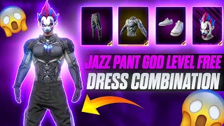 Jazz Pant God Level Free Dress Combination || Free Fire Jazz Pant Combination || Mad Hyper Gaming 🔥