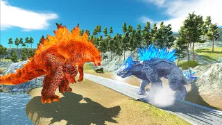 Legendary Showdown Who is King of Titan Kaiju | Animal Revolt Battle Simulator