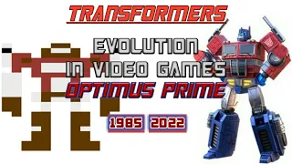 OPTIMUS PRIME: Evolution in Video Games (1985-2022) | Transformers