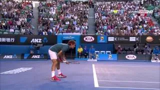 Roger Federer Vs Andy Murray Australian Open 2014 1 Set/First Set 720 HD