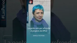 La gente votó por refrendar el proyecto de #AMLO