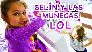Los mejores episodios de Selín y las muñecas LOL Surprise. Juegos para niñas. Juguetes para niñas