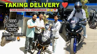 Taking Delivery of R15M | 2024 yamaha R15M | Finally Taking Delivery of My New Bike
