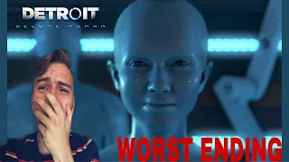 My Reaction to Detroit Become Human’s Worst Ending (Cyberlife Wins) (Deviant Extinction)