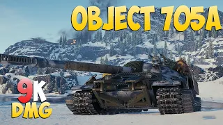 Obj 705A - 4 Kills 9K DMG - Ghostly! - World Of Tanks