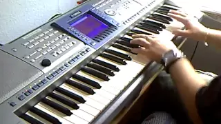 Oye Como Va - Carlos Santana with Original Organ Solo on Yamaha PSR-1500 [Rock Organ]