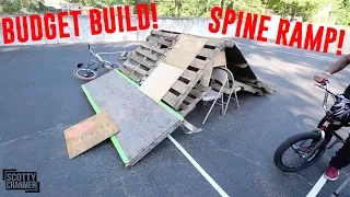 BUDGET BUILD BMX RAMP CHALLENGE!