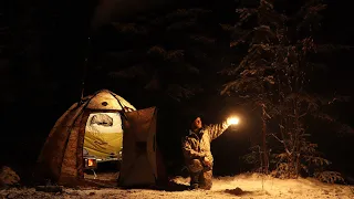 -25°C Ice Camping in Siberia