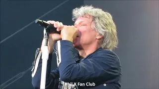 Phil X with Bon Jovi @ Zurich July 10, 2019 Keep The Faith