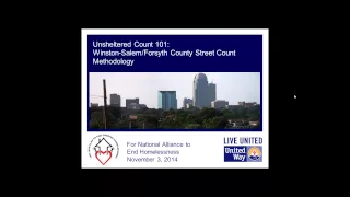 Prepare for the 2015 PIT Count: Unsheltered Count 101