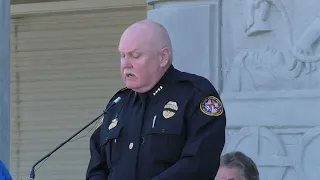 Fallen Officer Ceremony, Biloxi Police Department, 2024