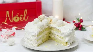 Raffaello Cake Recipe | Almond and Coconut Cake