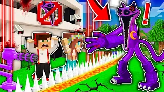 NAJLEPIEJ STRZEŻONY DOM PRZED CATNAP 99.98% BEZPIECZNY W MINECRAFT?! GPLAY & LUMI