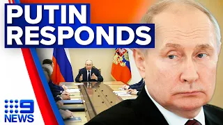 President Vladimir Putin speaks to divided Russia | 9 News Australia